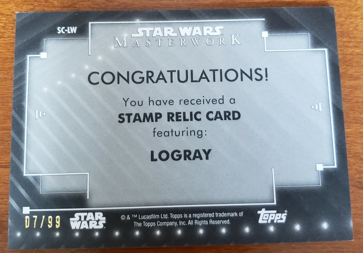 スターウォーズ Masterwork トレカ 2024 TOPPS STAR WARS MASTERWORK box #StarWars #スター
