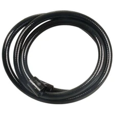 B & B Molders Replacement Shower Hose Black #94200