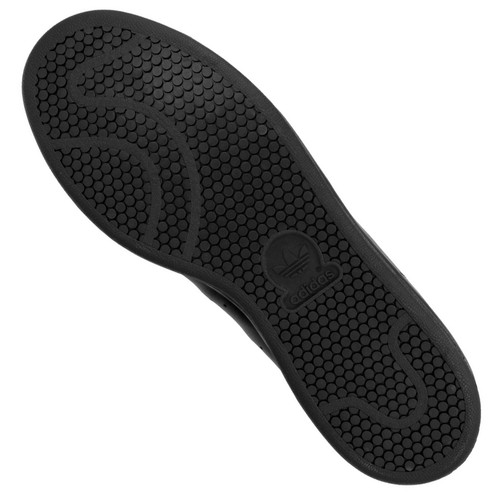 Adidas Originals Stan Smith Zapatillas Cuero de Deporte M20327 Triple Negro - Imagen 6 de 6