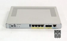 Cisco ISR1100-6G ISR1100 Router 4 GE LAN/WAN Ports, 2 SFP ports, 4GB RAM- No PSU