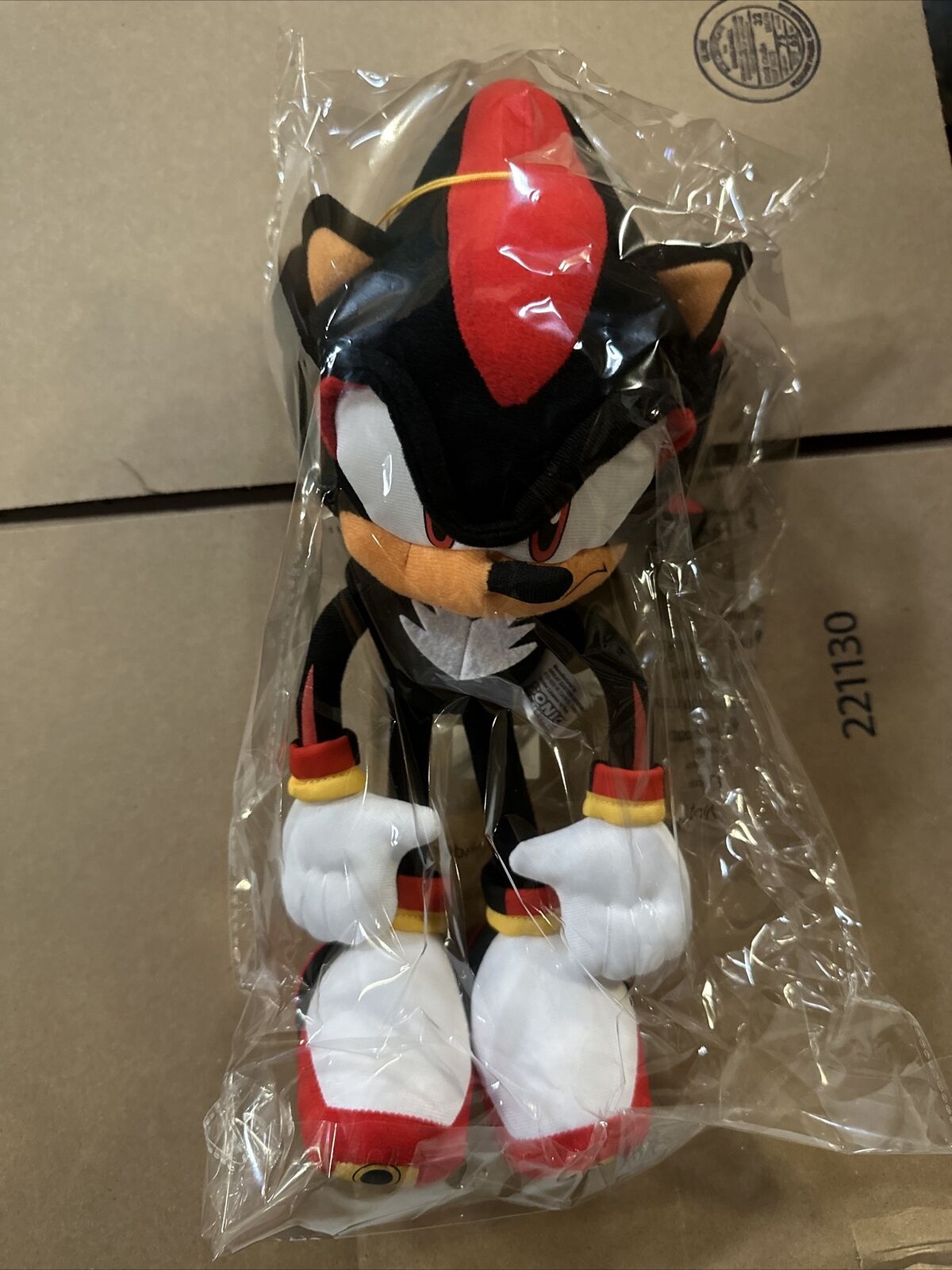 New Super Shadow SONIC THE HEDGEHOG 12 inch Plush (Great Eastern)  699858526314