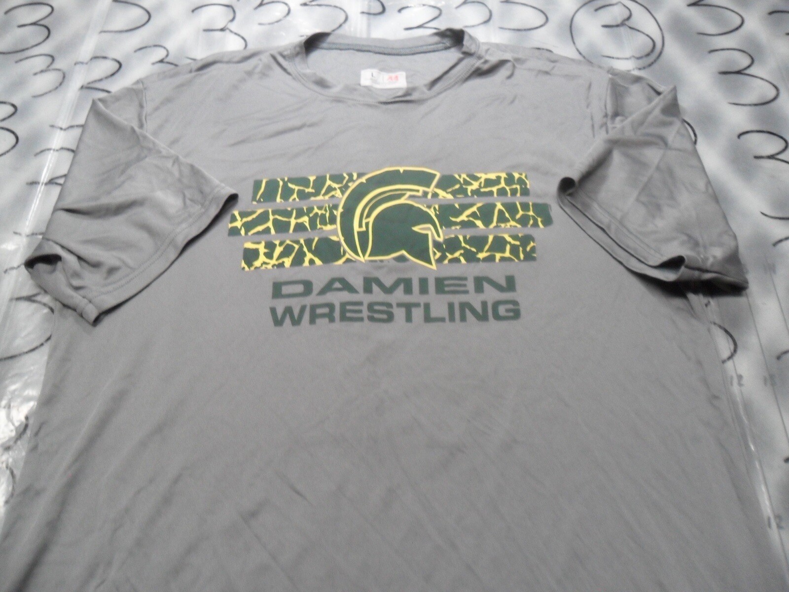 Patch Dimas Large Damien High School Wrestling San Dimas Ca Shirt | eBay