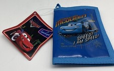 NWT Disney Pixar Cars Lightning Storm Mcqueen Kids Wallet Supercharged