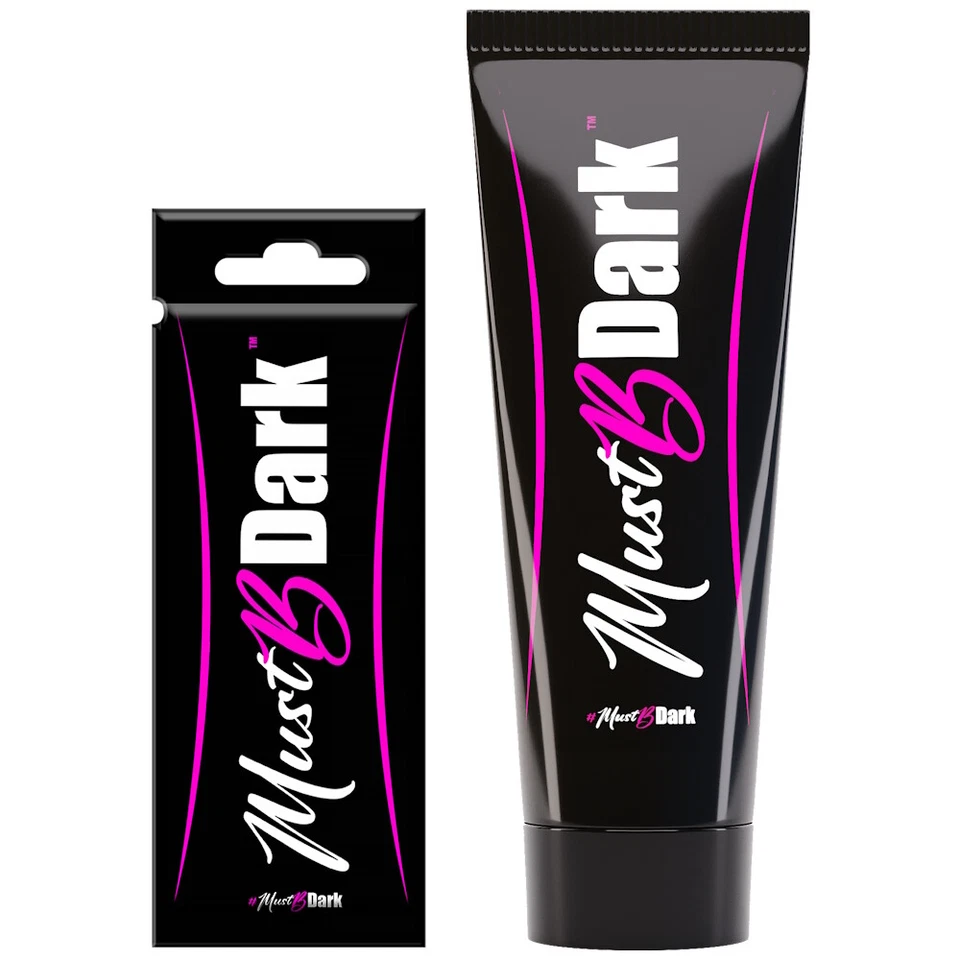 MustBDark Super Accelerator sunbed tanning lotion cream Must Be Dark
