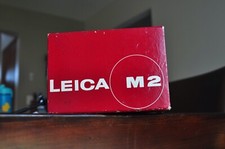 Leica M2 box only for Leica M2 No camera