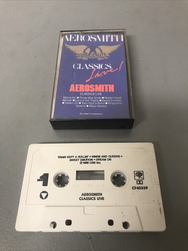 Aerosmith Classics Live Vintage Cassette - 第 1/2 張圖片