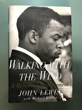 Walking With the Wind - John Lewis - inscribed and signed hardcover
