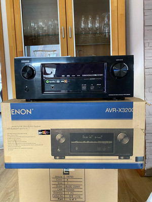 Denon AVR-X3200W 7.2 A/V-Receiver 4K Dolby Atmos DTS:X Internet-Streamer