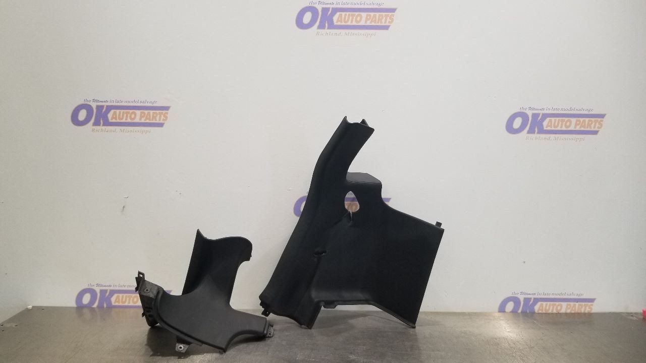 2004 LAMBORGHINI GALLARDO INTERIOR QUARTER PANEL TRIM RIGHT PASSENGER BLACK