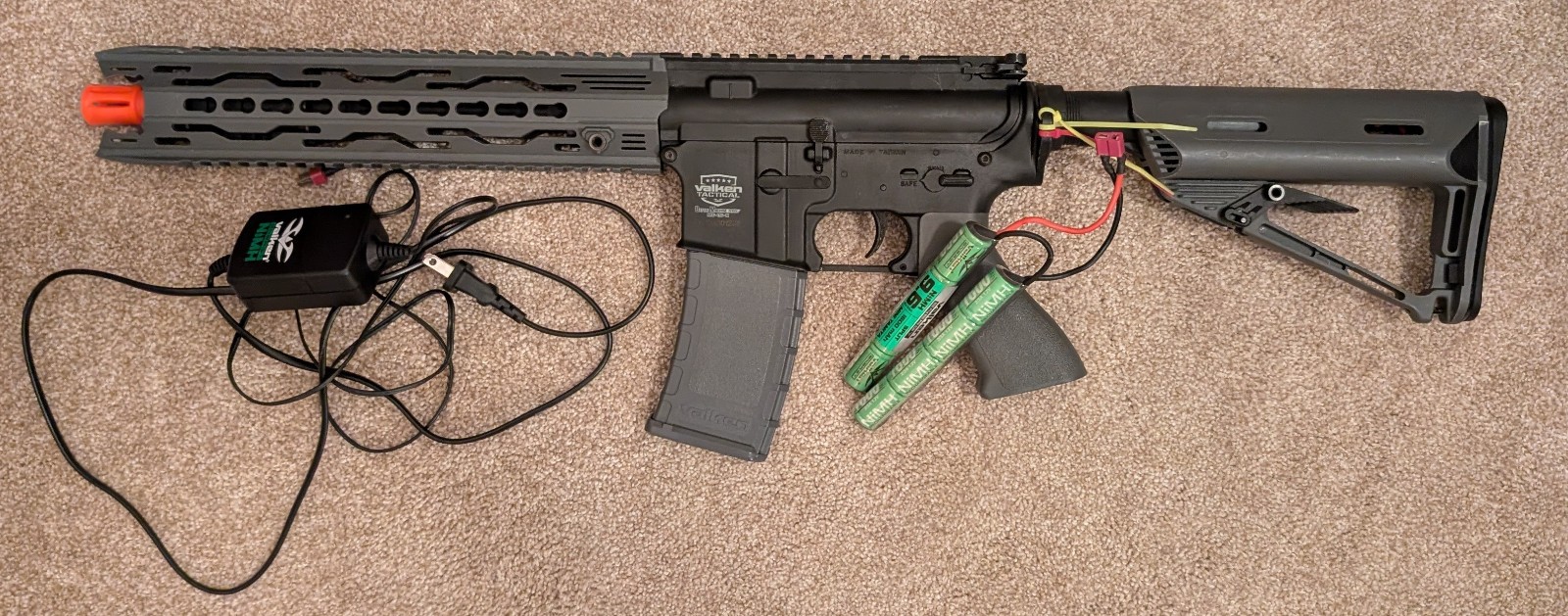 Valken Tactical Battle Machine - Gray - Flathop and deans mo