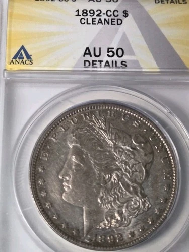 1892-CC Morgan Dollar — photo from the most recent tracked eBay sale