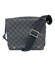 Louis Vuitton District PM N42420 Coated Canvas Black Bag TFB1425