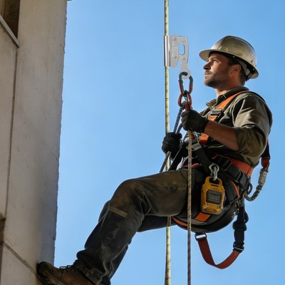 Climbing Fall Protection Self-locking Device, Safety Rope Self-locking Device
