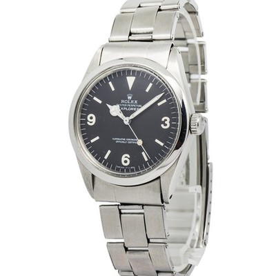 Rolex Explorer 1016 Mark 2 Stainless Vintage Matte Black Dial Auto Unisex 36mm