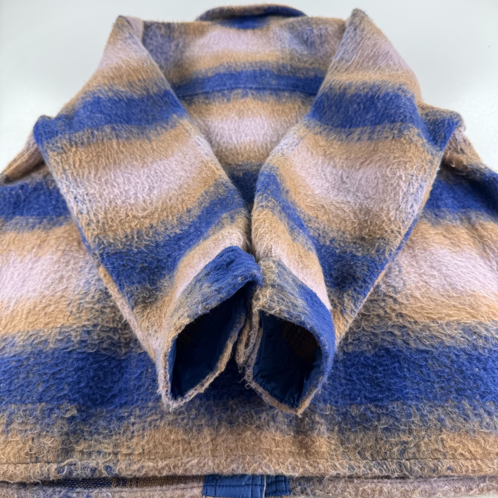 Gap Lofty Shacket Coat Jacket WOMENS Multicolor P… - image 4