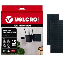 VELCRO Brand Heavy Duty Strips with Adhesive  15 Sets Industrial Strength