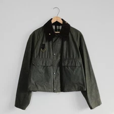 Vintage Barbour A130 Spey Fishing Wading Waxed Waterproof Jacket Size Medium