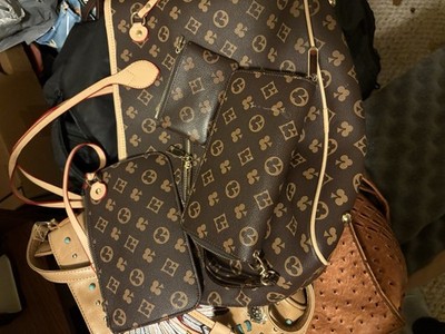 Unbranded Women s Never Full Bag With Wallet And Keychain And Accessory Bag