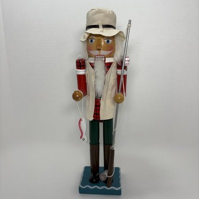 Fisherman Nutcracker 15 Tall (2014) Christmas Decor Holiday Decoration CX0004