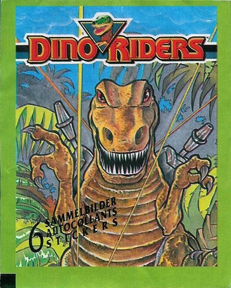 10 BOLSAS DE PEGATINAS DINO RIDERS 1992 TYCO EUROFLASH SELLADAS
