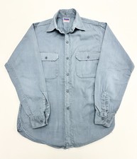 Vintage 1950s 1960s PENNEY'S BIG MAC Twill SANFORIZED VAT DYED Work Wear Shirt