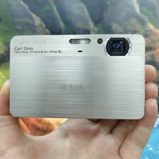 SONY Cyber-shot DSC-T700 10.1MP 4.0x Optical zoom Digital Camera Gold - Tested