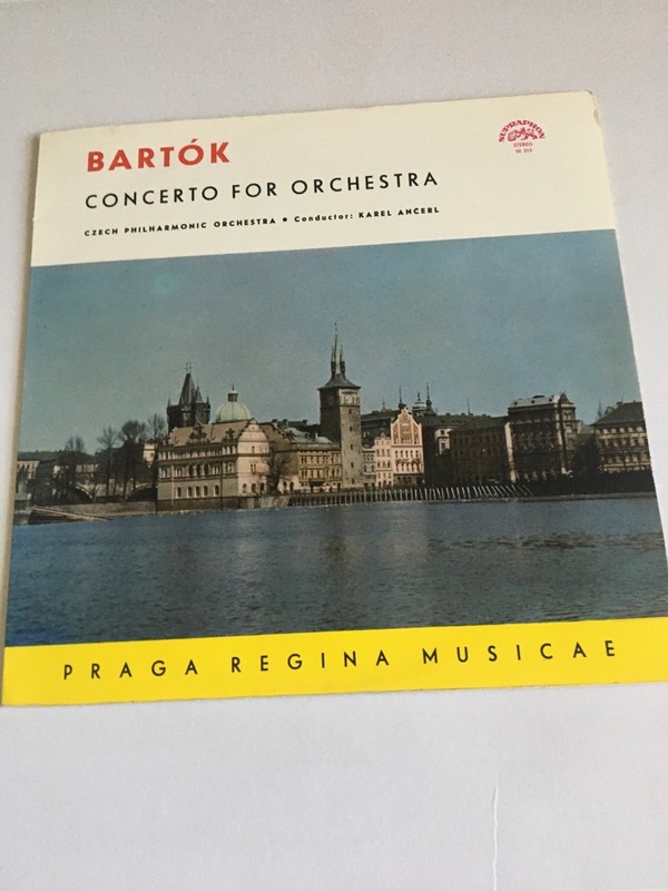 Classical Supraphon 50 515  Lp Record Bartok Concerto For Orchestra Karel Ancerl