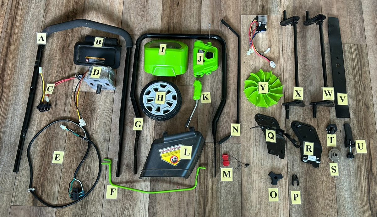 家電 SECOND HAND ITEMS Replacement Parts for Greenworks 40v 19