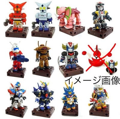12 GO NAGAI DEQUE PART 1 & 2 GOLDORAK GETTER PRINCE SHARKIN FIGURES RARE 2003
