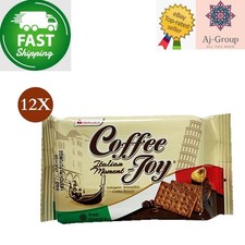 12 Pack X Coffee Joy Biscuits with Coffee Flavour 39 gram/Pack   FAST SHIPPING  