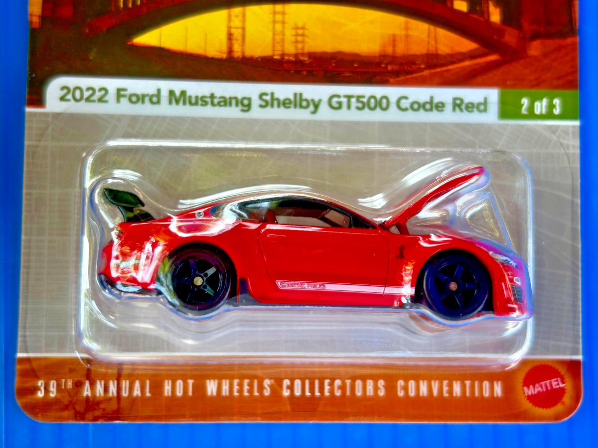 ホットウィール コンベンション MUSTANG SHELBY GT500 Hot Wheels 39th Annual Collectors Convention '22 Ford Mustang
