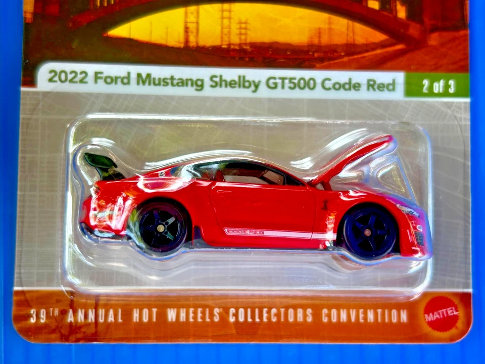 Ford Mustang Shelby GT500 39ª Convención Anual de Coleccionistas '22 Hot Wheels Foto 3 de 4