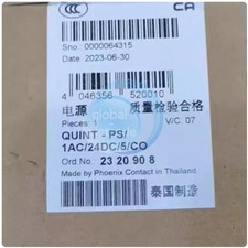 1PCS New Phoenix Contact QUINT-PS/1AC/24DC/5/CO 2320908 Power Supply