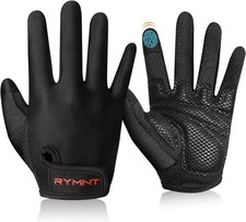 ZEROFIRE Workout Gloves for Women Men - Weight Small, A1-Full Finger Black
