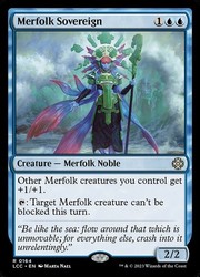 Merfolk Sovereign 164 Commander: The Lost Caverns of Ixalan