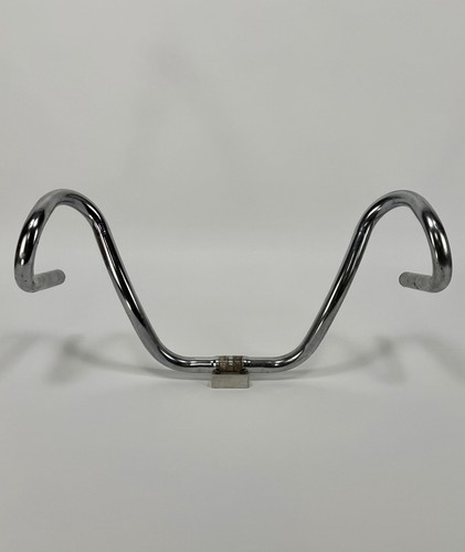 Vintage Wald Ram Horn Handlebars Chrome USA Made 9” Muscle Banana Bicycle Bars
