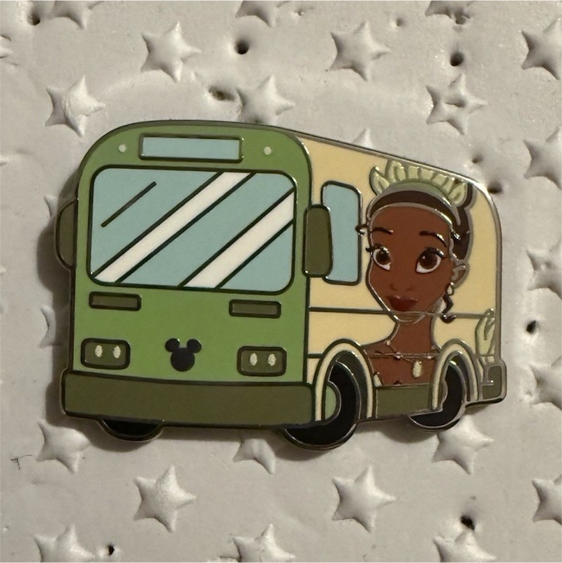2026 Disney Hidden Mickey Tiana Bus Wave A WDW 
