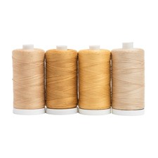 100 Cotton Thread Sets for Sewing and Quilting - Large -1200 Yard Spools Se...