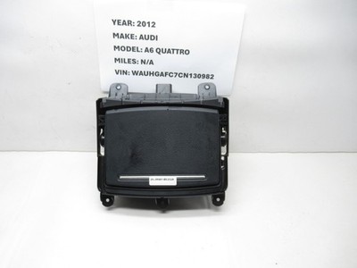 2012-2015 Audi A6 Center Console Dual Cupholder Compartment 4G0862534 OEM