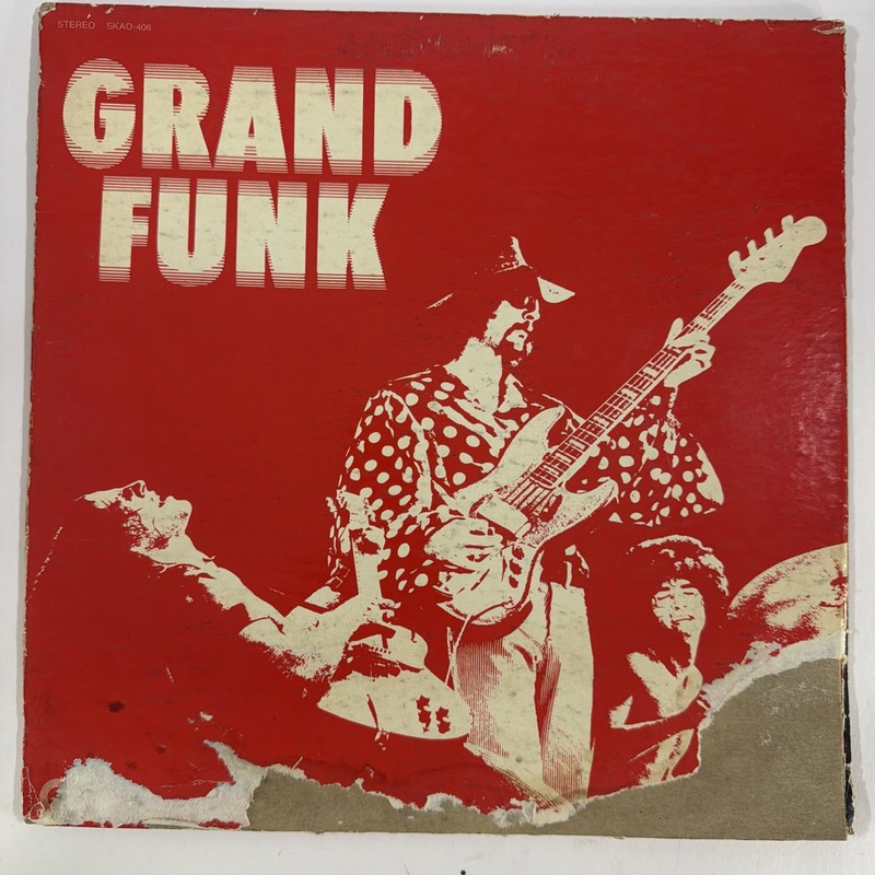 GRAND FUNK RAILROAD SELF TITLED LP ORIGINAL 1969 CAPITOL Jacksonville Press