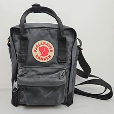 Fjallraven Kanken Black Crossbody Sling Bag 23797