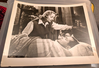 1934 8x10 Hollywood Glossy CAROL LOMBARD / ROBERT MONTGOMERY MR & MRS SMITH