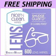 SmudgeGuard Lens Wipes 600 Ct Pre-Moistened, Ammonia-Free