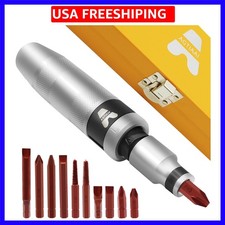 1/2" Hand Impact Screwdriver Driver Set - 12 PCS Manual Reversible Impact Dri...