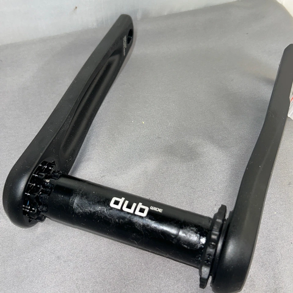 Juego de bielas anchas SRAM Apex 1 175 mm 12 velocidades montaje directo interfaz DUB D1 brazos solamente Foto 2 de 4