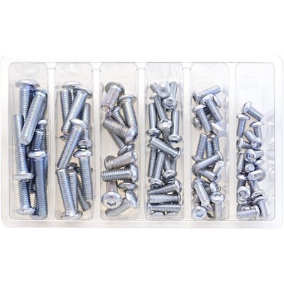 Bolt MC Hardware SV-BHM6M8 M6/M8 Button Allen Head Bolt Assortment