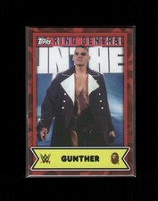 2025 Topps WWE x Bape Gunther #15 Red Camo /199