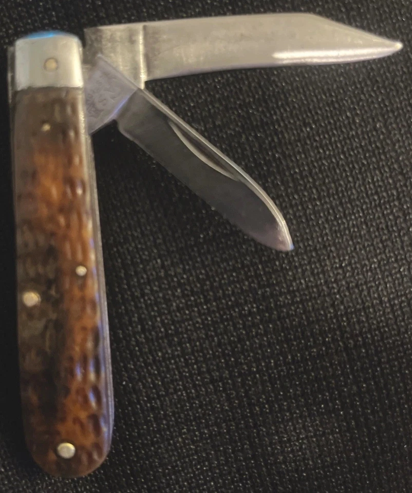 Case Tested XX 1920s Barehead jackknife with bone handle Rare! - Image 2 of 4