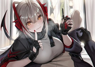 Anime doctor arknights w slit pupils deras battle Playmat Gaming Mat Desk 5265