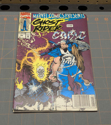 Marvel Comics Presents #95 (1990) Ghost Rider Wolverine Wild Frontier Color